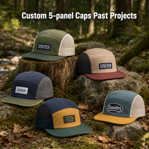 Customizable <strong>Quick</strong> <strong>Dry</strong> 5-Panel <strong>Cap</strong> for Outdoor Sports &amp; Adventures | Adjustable Unstructured Camping <strong>Cap</strong> - Product Image 3