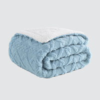 Vente directe usine ODM – Couvertures de lit en polaire Sherpa douces, confortables et chaudes, couvertures de luxe en gros