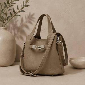 Sacs à Main Femme 100% Cuir Véritable Usine Vente en Gros Design <span class=keywords><strong>Sac</strong></span> Seau à Épaule Haute Qualité - Product Image 1