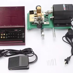 Macchina per Foratura di Perle in Legno Buddha con Motore in Cera d'Api, Diametro Massimo di Foratura 4mm, 110/220V, Facile da Usare, Marca VK - Product Image 2