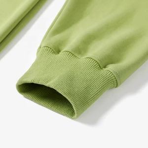 <b>Men</b> 500gms Heavyweight <b>Hoodies</b> 100% Cotton Fleece Hoodie Custom Puff Print Loose Blank Hoodie - Product Image 5