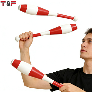 Bastoni da Giocoleria Professionali per Clown, Set di Bastoni per Acrobazie e Giocoleria - Product Image 2