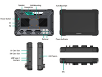 Nouvelle tablette robuste Android 4G pour véhicule de 10,1 pouces, 1000 nits, lisible en plein soleil, étanche IP67, GNSS de précision RTK, CANBus, agriculture