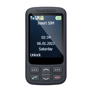 2.8 inch bàn phím cao cấp trượt điện thoại với Dual Sim và SOS nút điện thoại di động với sạc cái nôi - Product Image 1