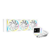 Nouveau stock DEEPCOOL LM360 NOIR&BLANC Écran IPS Refroidisseur de processeur AIO ARGB Ventilateur de processeur liquide Refroidissement d'ordinateur de jeu