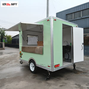 Carrito de Comida Móvil Multifuncional para Venta de Hot Dogs y Dulces - Product Image 5