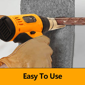 WORKSITE-<span class=keywords><strong>pistola</strong></span> de calor inalámbrica personalizada, soldadura de sellado, termorretráctil, batería de aire caliente, 20V - Product Image 6