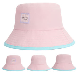 Sombrero de Pescador para Mujer, Estilo Casual, Protección Solar, Color Contrastante, para Exteriores, Nuevo Modelo de Verano - Product Image 2