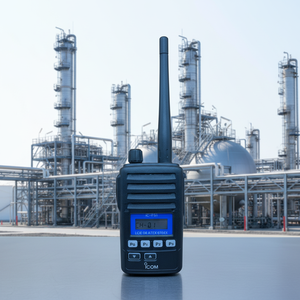Radio <span class=keywords><strong>Icom</strong></span> IC-F51 ATEX a Prueba de Explosiones, Walkie Talkie Intrínsecamente Seguro para Uso en Minería, Petróleo y Gas en Áreas Peligrosas - Product Image 2