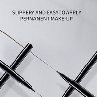 Crayon Eyeliner Liquide Noir Haute Qualité à Marque Blanche, Séchage Rapide, Longue Tenue, Imperméable