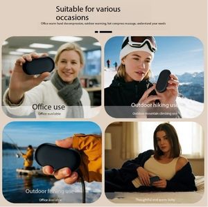 Nuevo Calentador de Manos Portátil de Invierno con Absorción Magnética, Separable, 2 en 1, Recargable, Tipo Split, Regalo para Oficina - Product Image 5