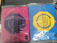 Étui robuste HGD pour tablette Samsung Galaxy Tab A11 Plus A9 Plus 11 pouces, coque antichoc en PC et silicone avec dragonne et support