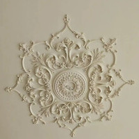 Panneaux de plafond modernes en polystyrène expansé (EPS) à motifs floraux, médaillons centraux, tailles personnalisées, durables, écologiques et résistants à l'humidité – Vente chaude