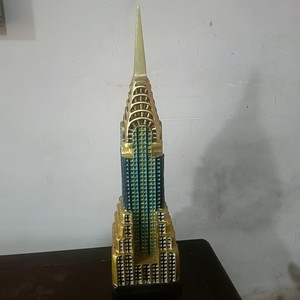Modèle en alliage du Empire State Building de New York, 70 cm de haut, décoration de bureau, cadeau pour la maison - Product Image 2