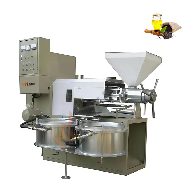 high quality cold pressed peanut Soybean oil press machinery palm sunflower oil processing machine