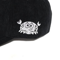 Venta al por mayor personalizado 3D bordado en relieve Unisex PANA Vintage negro ajustable 6 paneles al aire libre viajes deportes gorra de béisbol