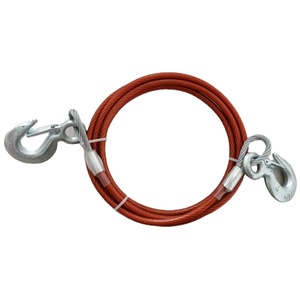 Dây thép dây Sling với Snap móc cho <span class=keywords><strong>Tow</strong></span> <span class=keywords><strong>Rope</strong></span> 10 mét - Product Image 1
