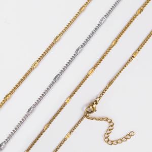 18K White Gold 2024 Hot Sale Simple Design Key Unisex Vintage Sweater Chain Jewelry <b>Bag</b> Necklaces - Product Image 2
