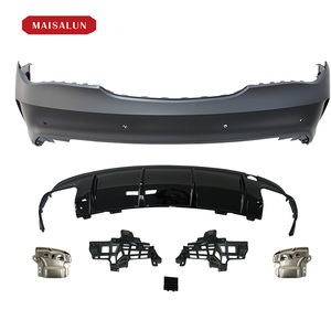 Kit de carrocería para coche, parachoques delantero, difusor trasero, terminales de escape, serie W117 Cla para <span class=keywords><strong>Mercedes</strong></span> Benz, actualización Cla45 Amg - Product Image 3