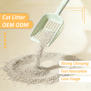 Produsen Grosir Bentonit Pasir Kucing Biodegradable Ramah Lingkungan Daya Serap Tinggi Abu-abu 5L - Product Image 5