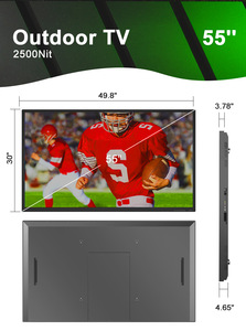 ทีวีสมาร์ทแอนดรอยด์ LED ทนทาน แข็งแรง ขนาด 55-100 นิ้ว 4K UHD ป้องกันแสงสะท้อน สีดำ สำหรับใช้ในบ้าน ดูทีวีทุกวัน เพื่อความบันเทิง - Product Image 6