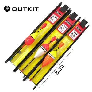 1 OUTKIT 3 unids/lote línea de pesca de carpa Bobber grupo pez flotador aparejos de pesca China gancho boya pez flotante <span class=keywords><strong>Tiple</strong></span> traje Accesorios - Product Image 2
