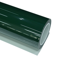 Film de protection de peinture automobile Prelatek en TPU vert brillant durable, résistant aux intempéries, anti-décoloration, auto-réparateur, couleur vert profond
