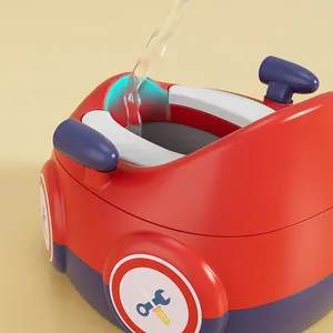 Toilette pour enfants trois en un concepteur multifonctionnel jouet voiture pot formation bébé toilette pour uriner