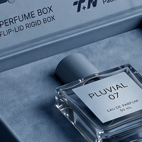 Boîte cadeau grise personnalisée pour Cologne et boîte magnétique pour parfum avec boîte de présentation en papier pour collection de parfums