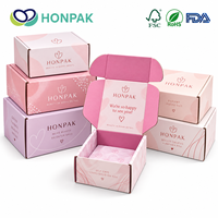 Boîte d'expédition cosmétique HONPAK, emballage personnalisé pour produits de beauté, maquillage, kits de communication et marques directes consommateurs