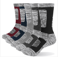 Offre Spéciale laine thermique hommes épais équipage hiver randonnée alpagas coussin éponge Ski extérieur chaussettes