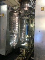 Máquina Automática para Soplado de Botellas de PET de 5L y 1300 bph, 2 Cavidades
