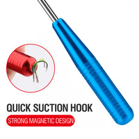 Crochet de pêche dissolvant gorge profonde en acier inoxydable hameçon outil de retrait multifonction pêche décrocher accessoires de pêche outils