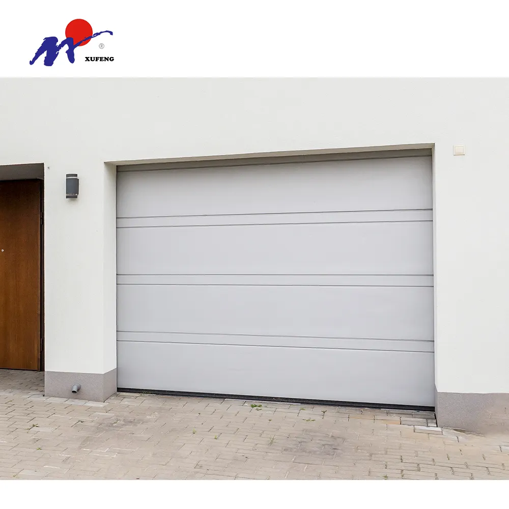 Cho Người Đi Bộ Overhead Garage Poort Porte Sectional Cổng Nhà Để Xe Tự Động