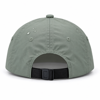 Casquette Snapback en polyester avec broderie 3D en relief personnalisée, imperméable, sport de plein air, rouge, non structurée, à visière plate