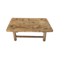Table basse en bois massif de pin recyclé vintage rustique chinois table Kang pour meubles de salon