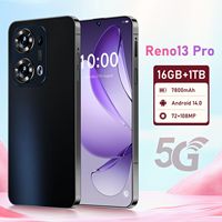 Teléfono Inteligente Reno13 Pro, Batería de Larga Duración de 7800mAh, Pantalla de 7.3 Pulgadas, 16GB+1TB, Reconocimiento Facial, Doble SIM, GPS para Capturar y Navegar