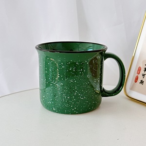 Tazas de Cerámica Esmaltada de Imitación Vintage, Hechas a Mano, con Asa, para Fiestas, Tazas de Café - Product Image 3