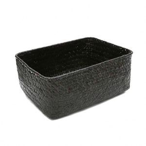 Aufbewahrungskorb aus Weide für Decken, 40L, groß, faltbar, Wäschekorb mit Griffen, Rattan, für Kinderzimmer, Baumwollseil, für Zuhause - Product Image 3