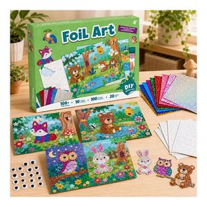 Set de Proyectos de Arte con Láminas para Empaque Privado, Admite Temas Mixtos, Diseño de Logotipos, Pedidos al por Mayor para Supermercados y Canales de Juguetes - Product Image 1