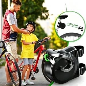 Cordon de remorquage rétractable pour vélo avec crochets, sangle de traction pour vélo, sangle de remorquage parent-enfant pour VTT et tout vélo - Product Image 1