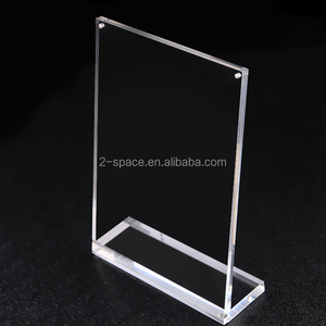 L T Hình Dạng 4Mm Từ Acrylic Đơn Chủ A5 Hai Hai Mặt Bảng Talker 3Mm Acrylic Áp phích Đăng Chủ - Product Image 5