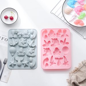 Unicorn Beauty Fish Tail Fondant Cake Mold Fabricación <span class=keywords><strong>de</strong></span> chocolate Craft Candy Gummy Treats Decoraciones Herramientas para hornear - Product Image 3