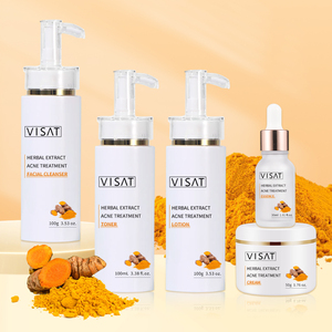 Kit Coreano Vegano Antienvejecimiento e Iluminador para el Cuidado Facial con Cúrcuma y Vitamina C, Fórmula Hidratante y Nutritiva - Product Image 1