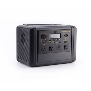 Station d'alimentation solaire portable 1200W avec batterie LiFePo4 au phosphate de fer et de lithium pour panneaux solaires domestiques et extérieurs, pour l'électricité domestique - Product Image 4