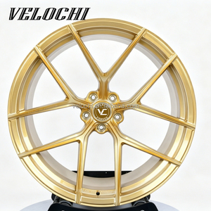 Rines de Carreras Velochi Personalizados, Cóncavos Profundos, Forjados, Pulidos y Cepillados, 5x120 5x112 5x114.3, 18 19 <span class=keywords><strong>20</strong></span> 21 22 Pulgadas - Product Image 6