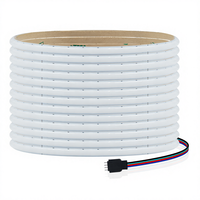 Bande LED COB RGB DC 12V 24V Version étroite 5MM 576 LED/M Haute luminosité Extérieur ABS IP Autre Ruban flexible