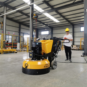 380v Béton Sol Meuleuse Planétaire Et Polisseuses <span class=keywords><strong>Carrelage</strong></span> Polisseuse Machine <span class=keywords><strong>Ponceuse</strong></span> Avec Aspirateur - Product Image 2