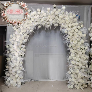 Soie Faux Rose Bébé Souffle Arrangement Floral Commande Minimale Décorations De Table pour Mariages & Fêtes Arche De Mariage Artificielle - Product Image 2