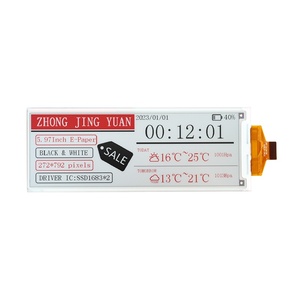 Panel de Tinta Electrónica EPD Delgado de 5.79 Pulgadas, Pantalla de Papel Electrónico Bicolor Blanco y Negro, Etiqueta Electrónica para Estantes ESL, Etiqueta de Precio Digital - Product Image 2